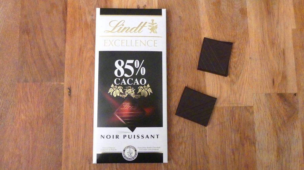 Tablette chocolat noir intense 85%