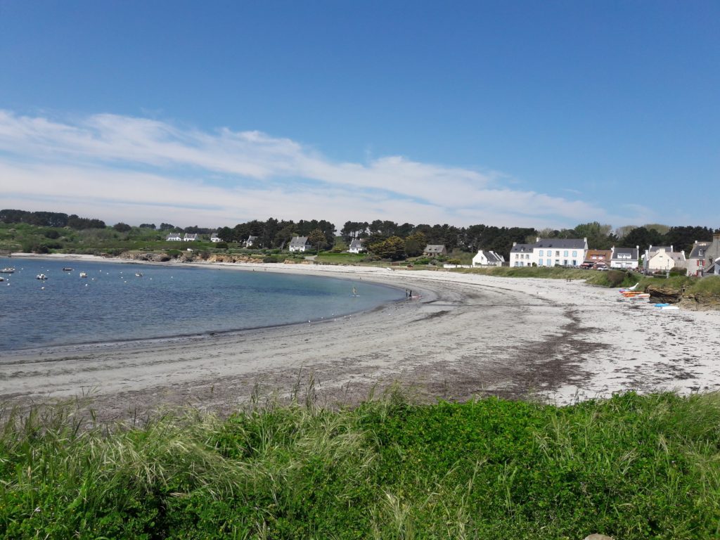 La plage de Locmaria